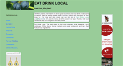 Desktop Screenshot of eatdrinklocal.com